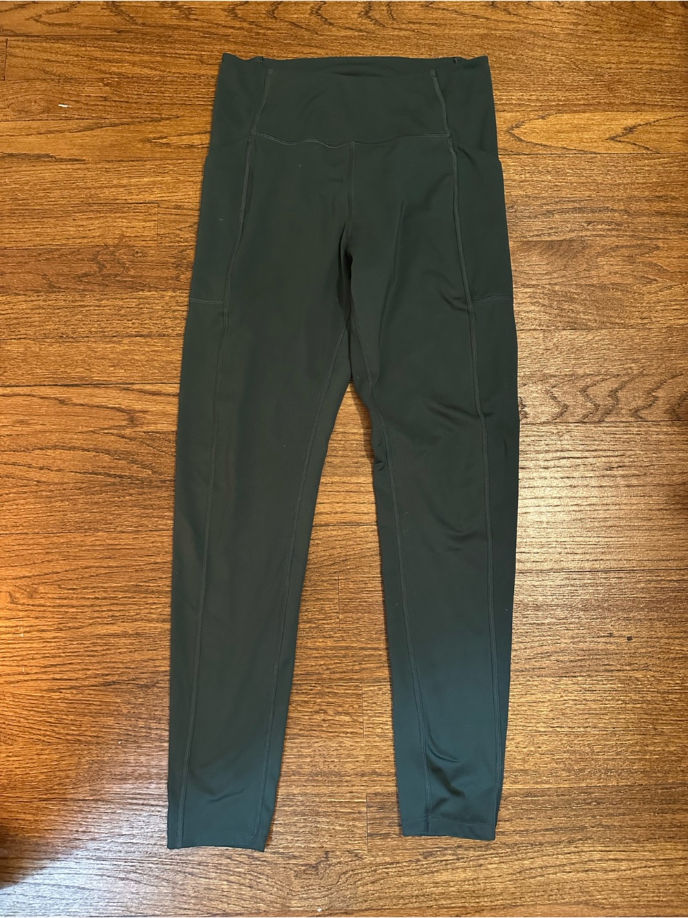 Girfriend Collectice Dark Green Compressive Leggings Medium